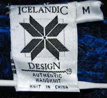 Men's Icelandic Polo-neck Mohair Sweater