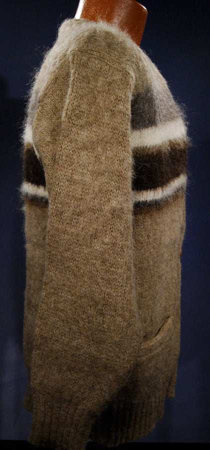 Men's Icelandic Wool Cardigan Sweater by Hilda Ltd.