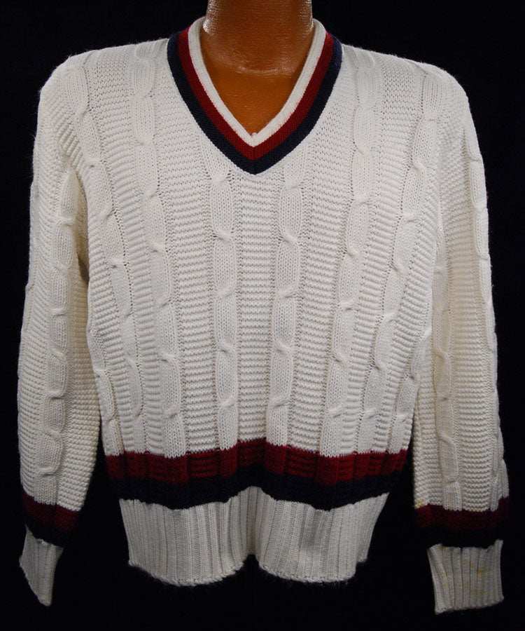 Classic Retro Tennis Sweater