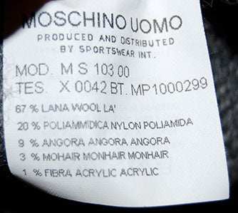 Moschino Jeans Pullover mit V-Ausschnitt für Herren