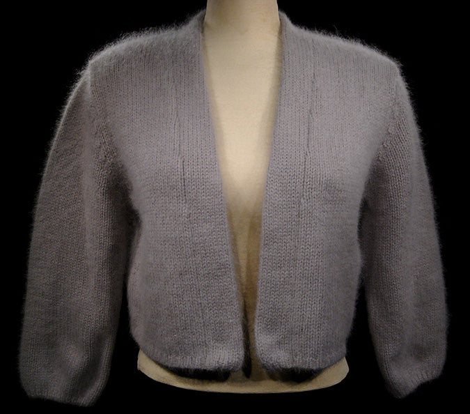 Woman's Angora Shrug Cardigan Sweater Victoria Secrets