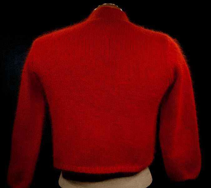 Woman's Angora Shrug Cardigan Sweater Victoria Secrets