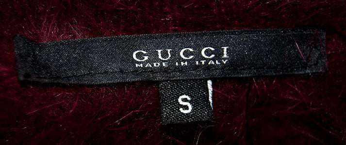 GUCCI メンズ クルーネック アンゴラ セーター