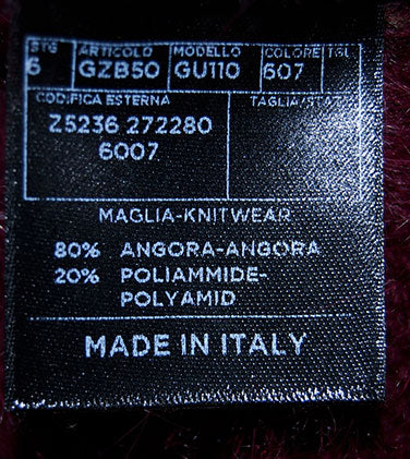 GUCCI Angora-Pullover mit Rundhalsausschnitt für Herren