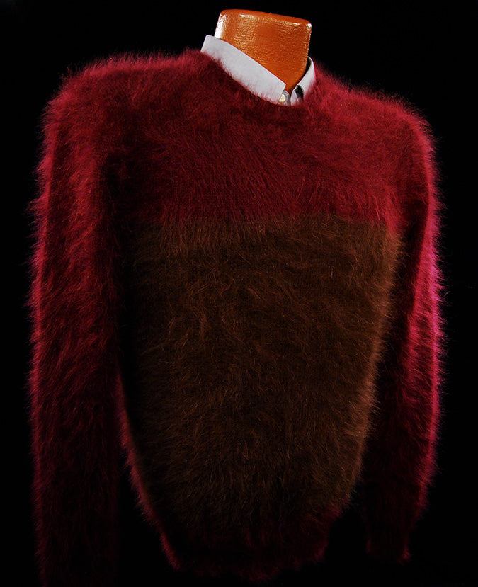 GUCCI メンズ クルーネック アンゴラ セーター