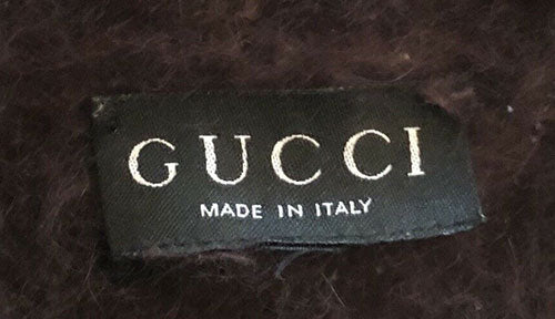希少なメンズ GUCCI ポロネック アンゴラ セーター