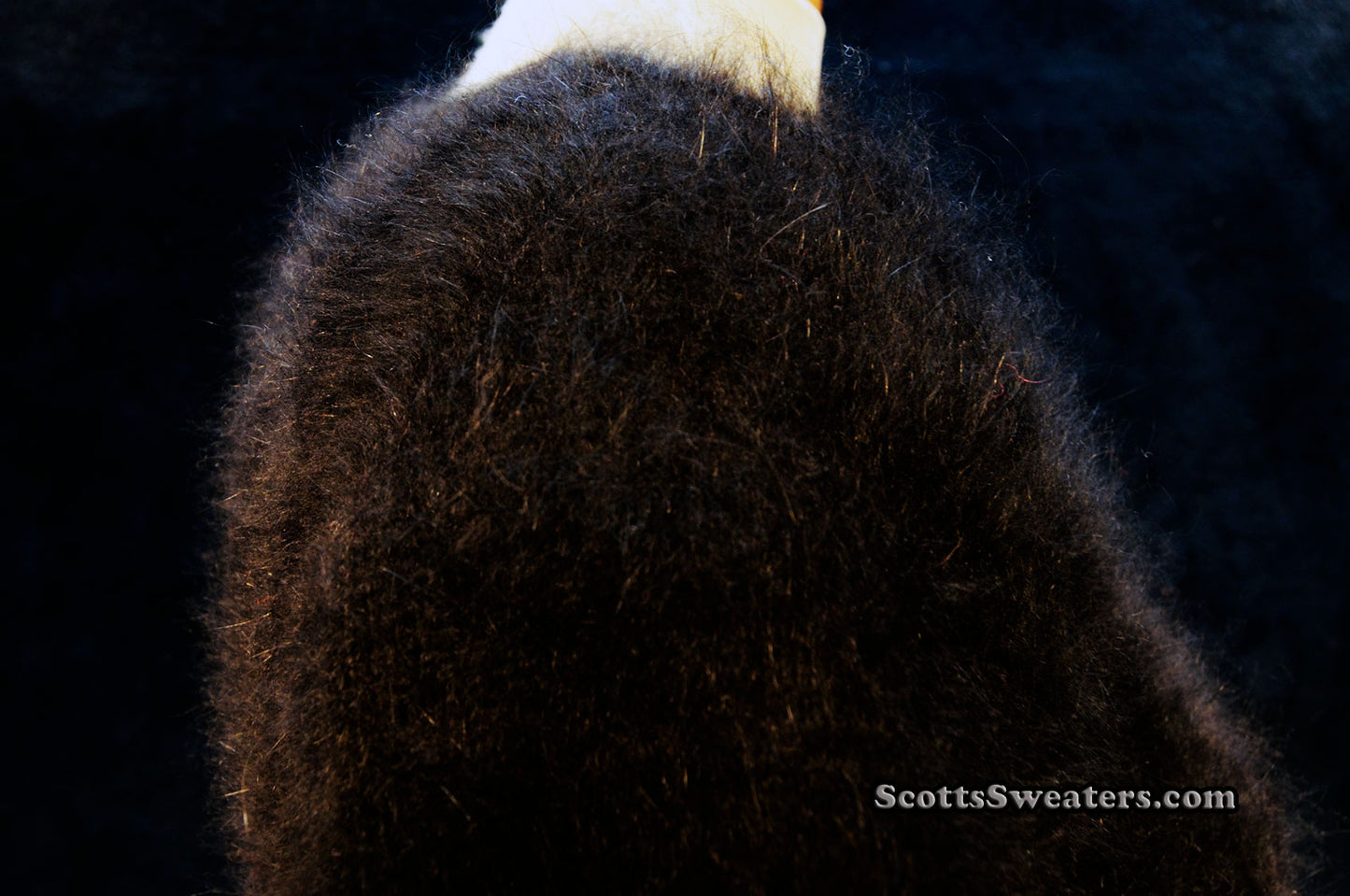 Woman's Angora Scoop Neck Sweater