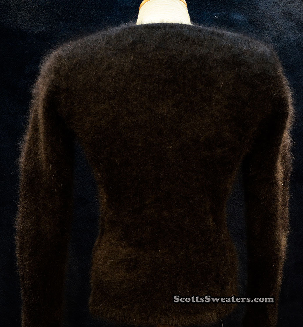Woman's Angora Scoop Neck Sweater