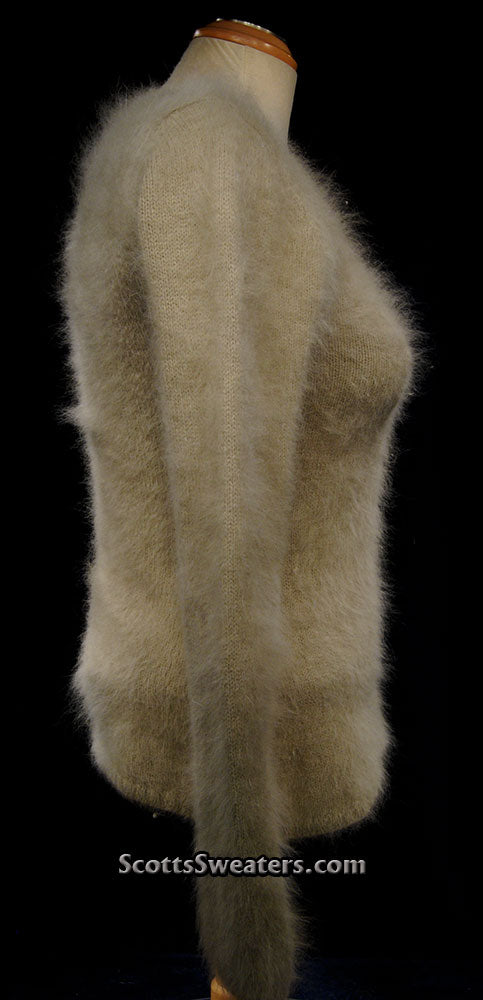 Woman's Angora Scoop Neck Sweater