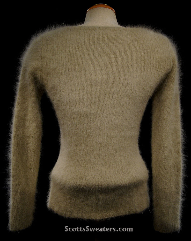 Woman's Angora Scoop Neck Sweater