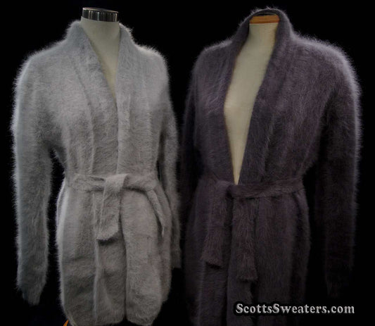 Offene Angora-Cardigans für Damen