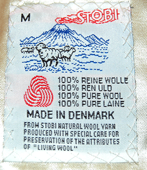 Stobi Denmarkのメンズ レトロ アイスランド ウール ジャケット