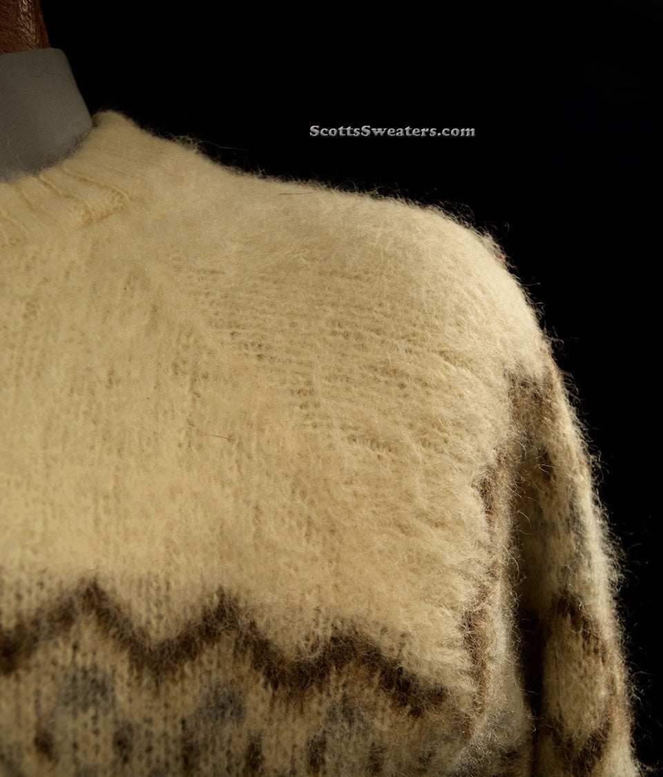 Men's Icelandic Wool Crewneck Sweater by GE-KA