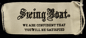 Men's Icelandic wool ivory and navy button-front cardigan sweater with Nordic pattern by Swing Boat