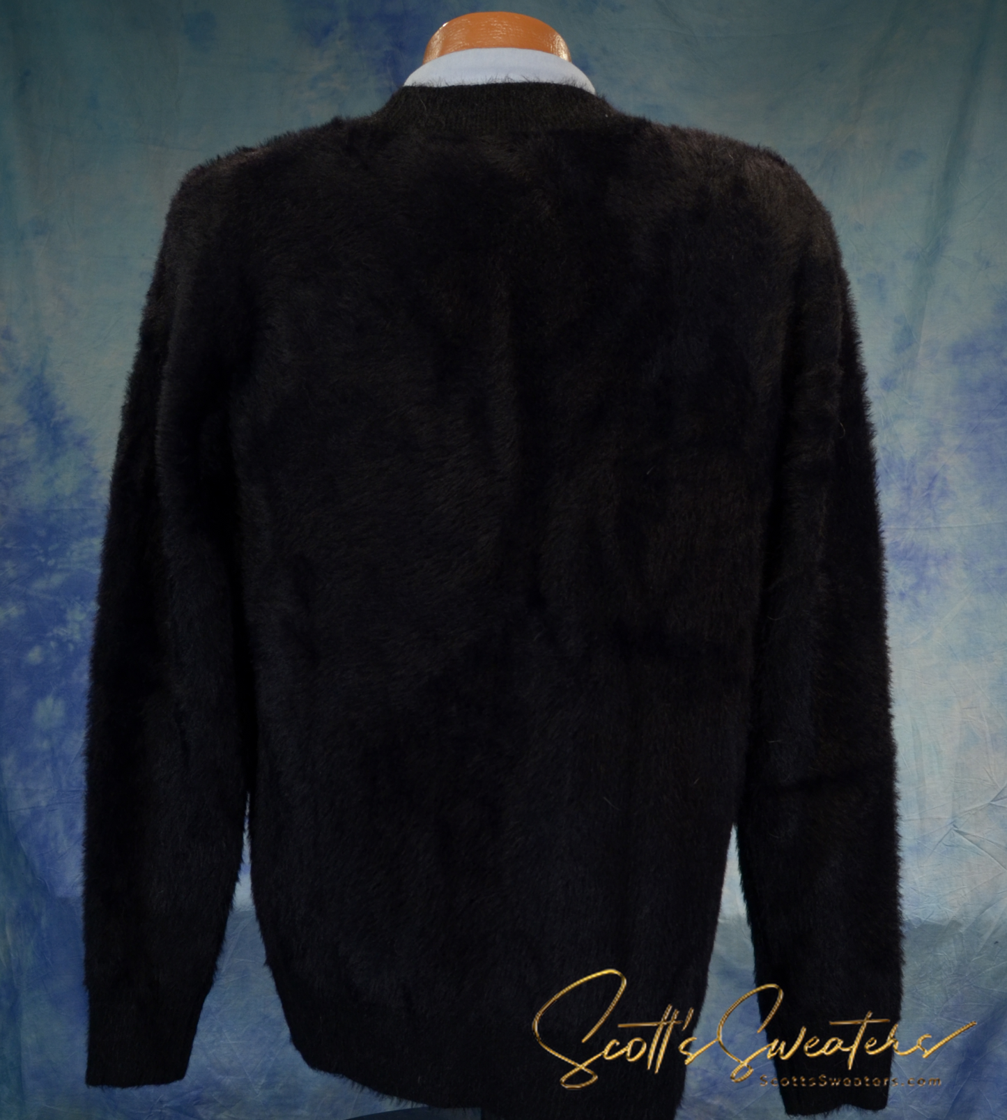 Ultra-Soft Men's Plush Cardigan Sweater