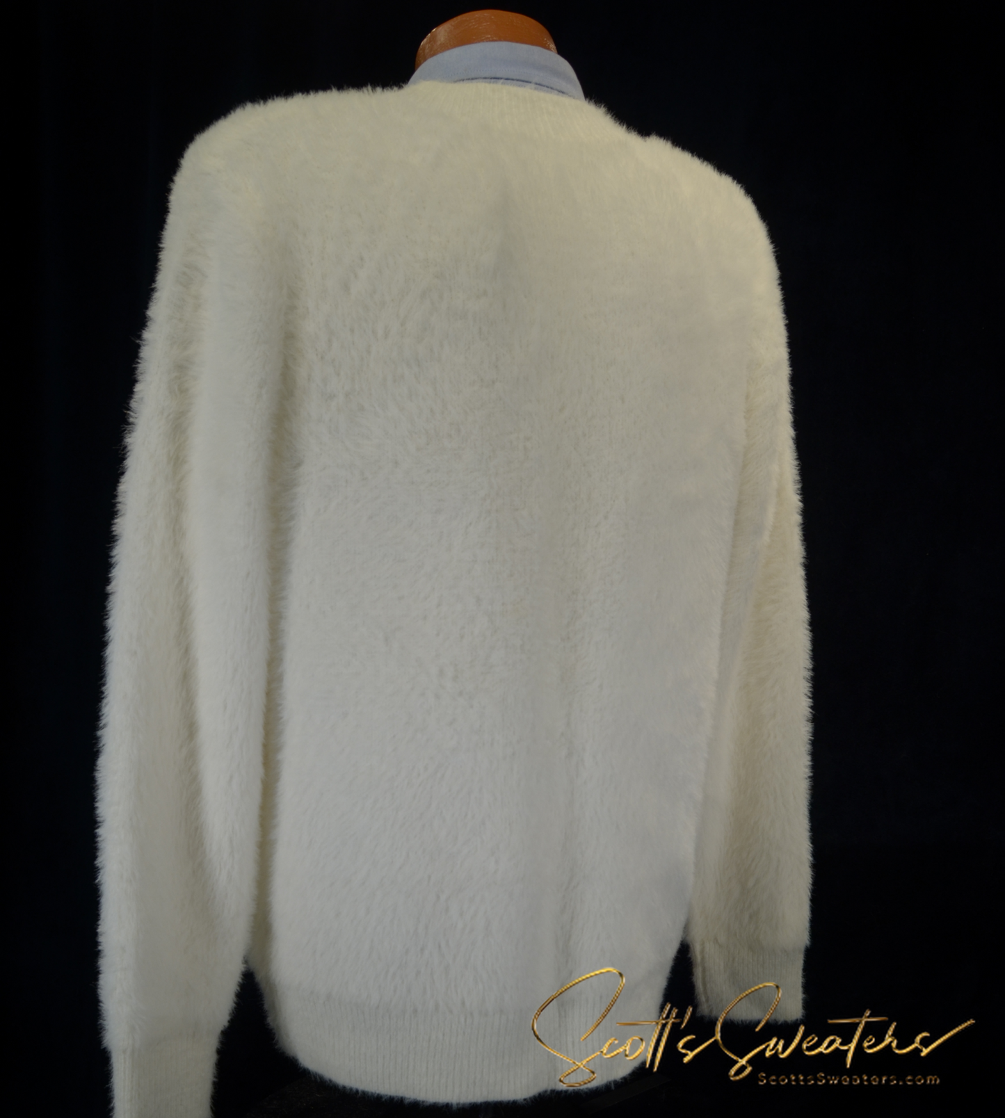 Ultra-Soft Men's Plush Cardigan Sweater