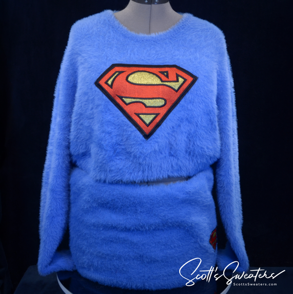 Super Woman Sweater Outfit