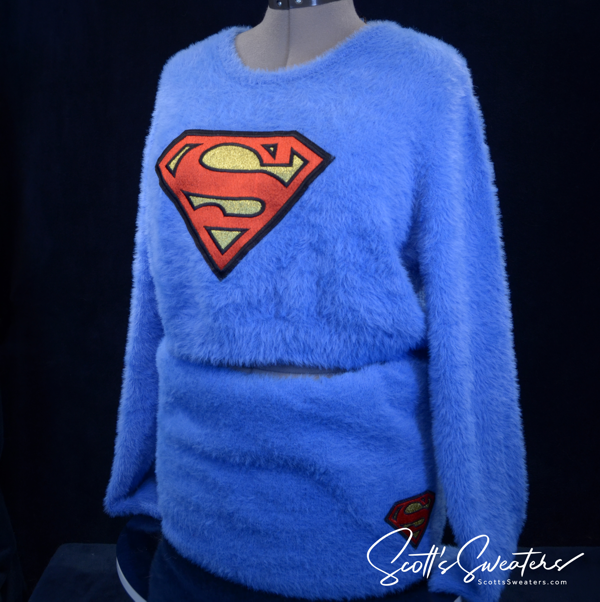 Super Woman Sweater Outfit