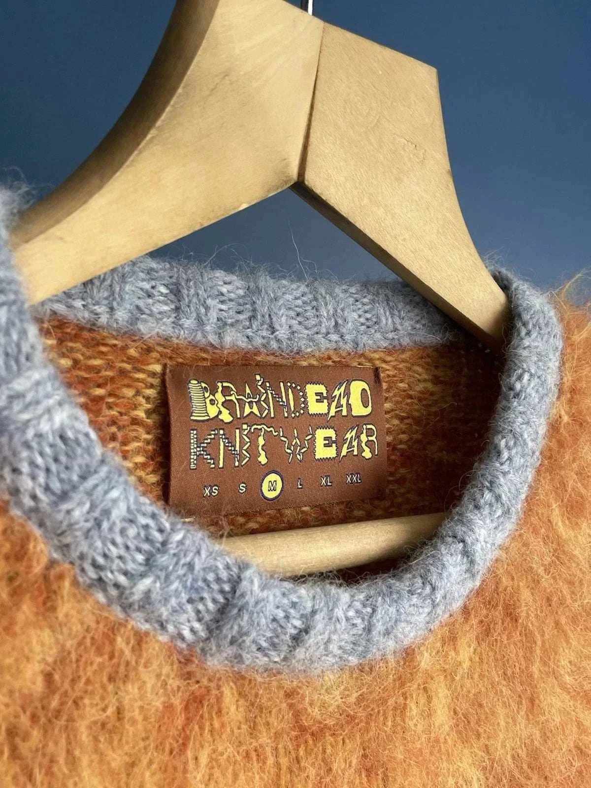 Brain Dead Sweater Unisex Fuzzy Alpaca