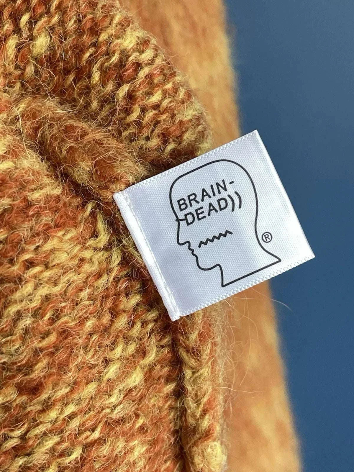 Brain Dead Sweater Unisex Fuzzy Alpaca