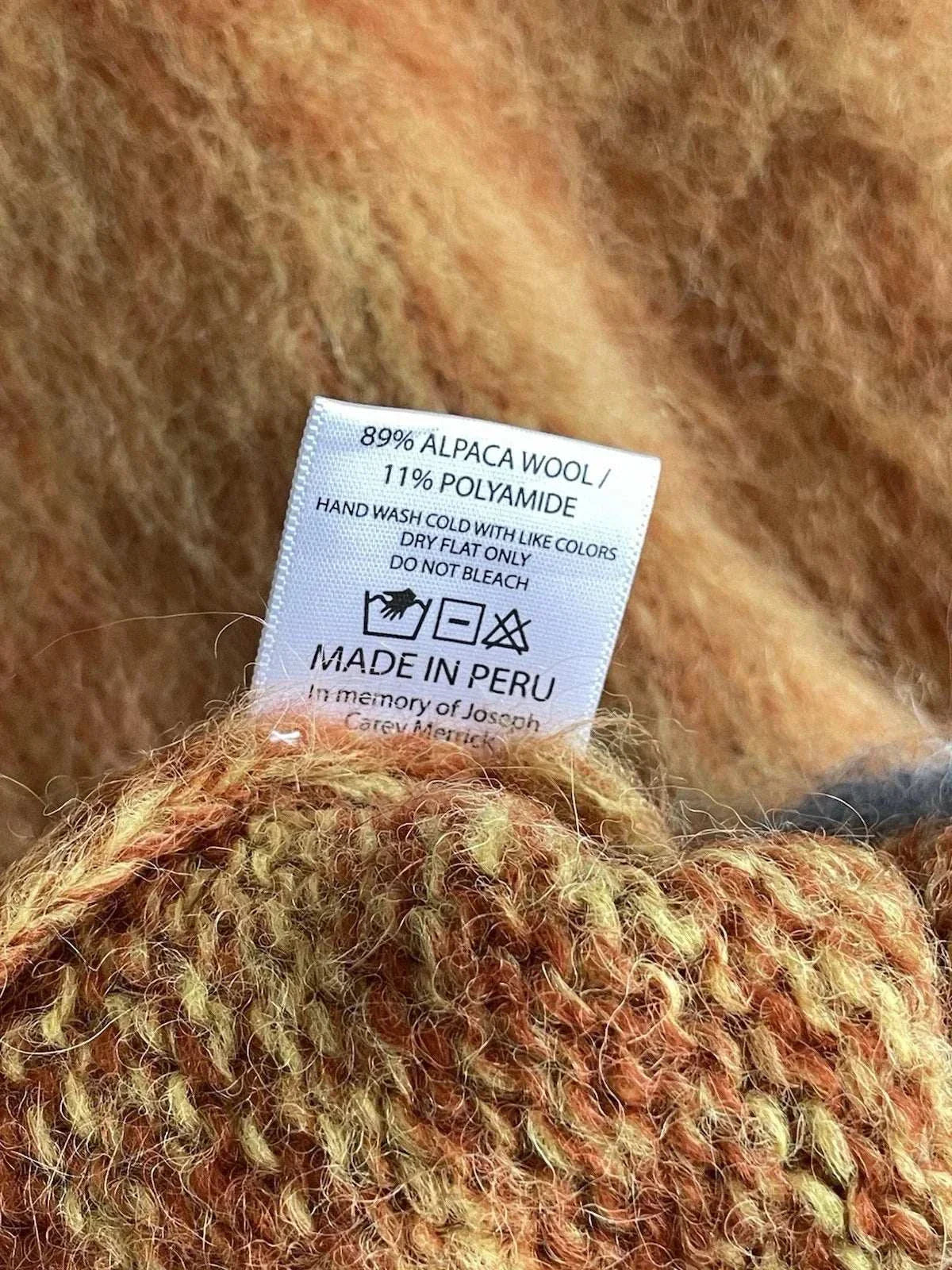 Brain Dead Sweater Unisex Fuzzy Alpaca