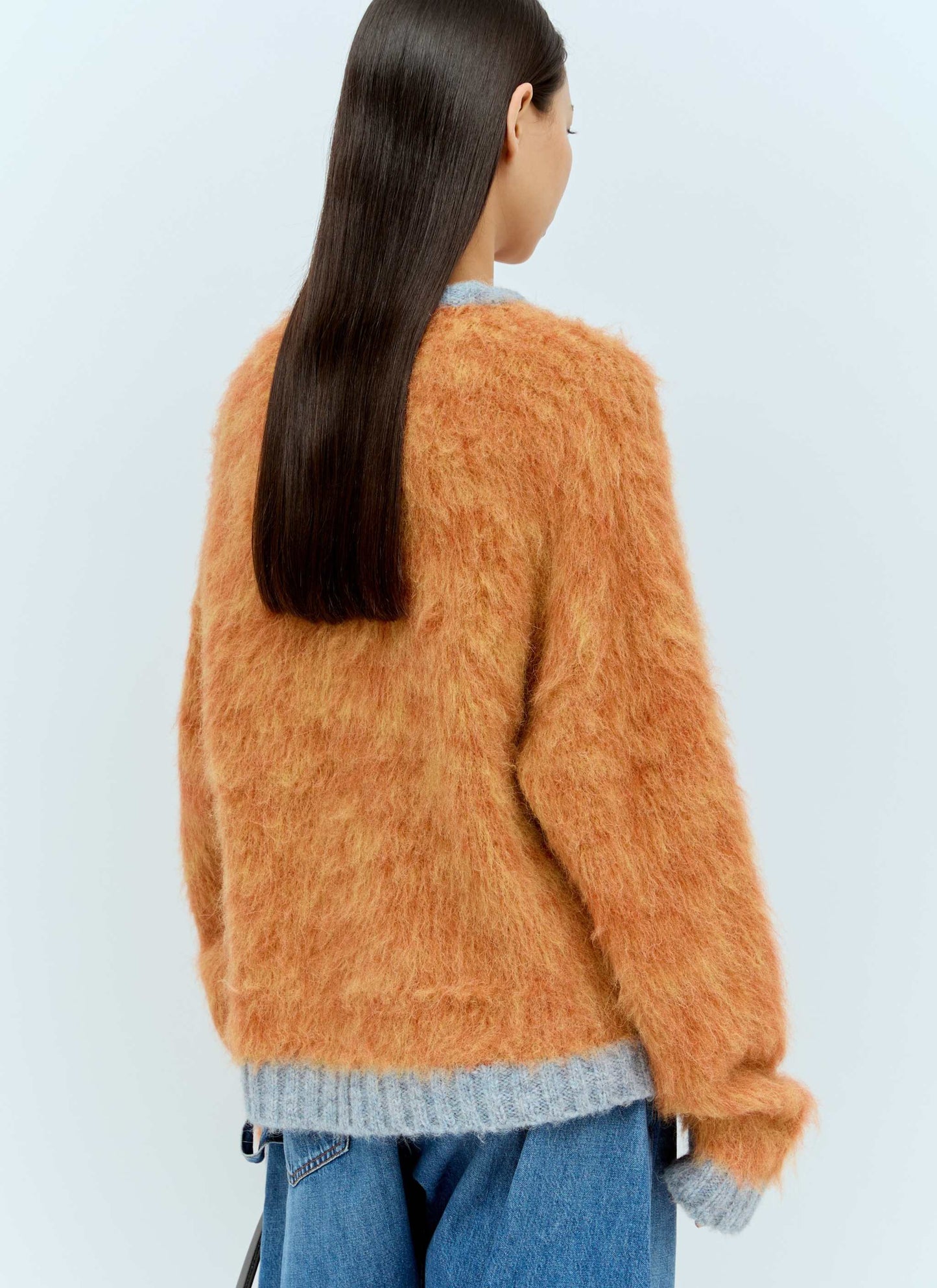 Brain Dead Sweater Unisex Fuzzy Alpaca
