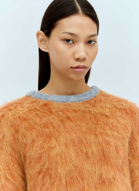 Brain Dead Sweater Unisex Fuzzy Alpaca