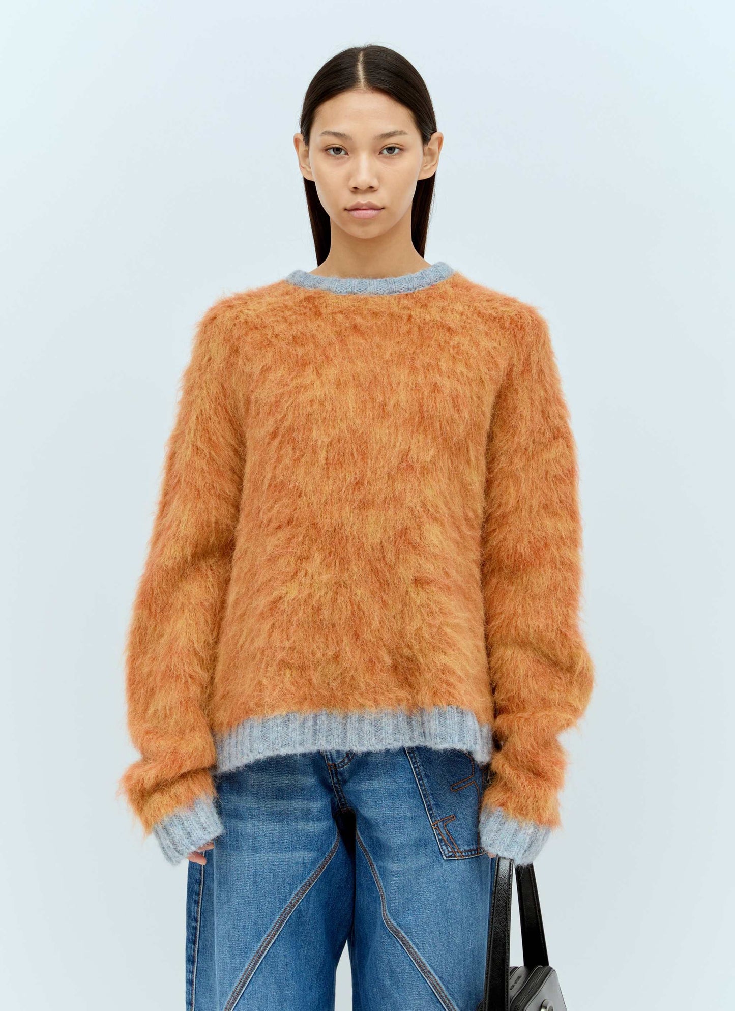 Brain Dead Sweater Unisex Fuzzy Alpaca