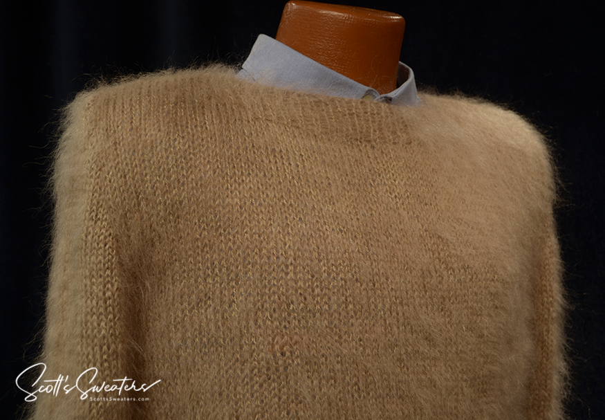 mens mohair sweater "A Single Man"