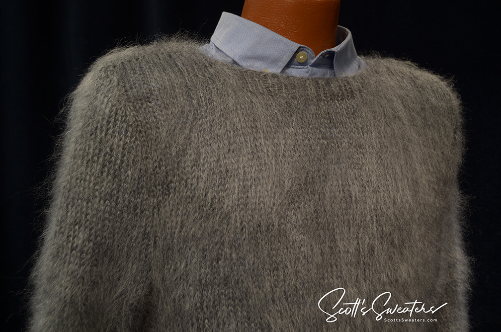 mens mohair sweater "A Single Man"