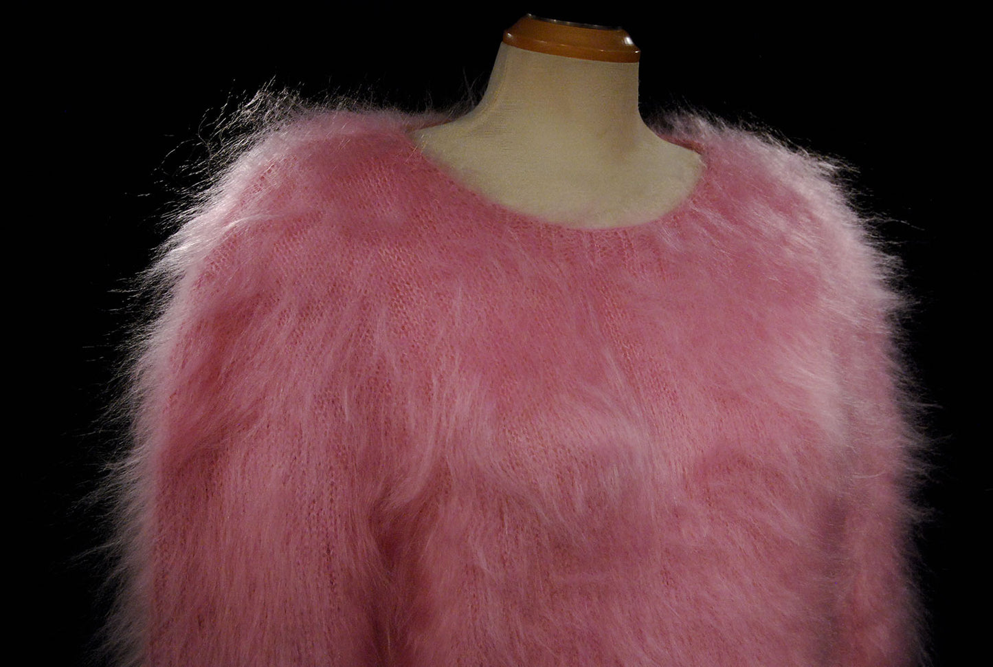 Woman's Hand-Knit Mohair Pullover Sweaters