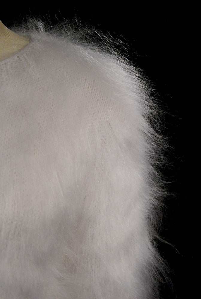 Woman's Hand-Knit Mohair Pullover Sweaters