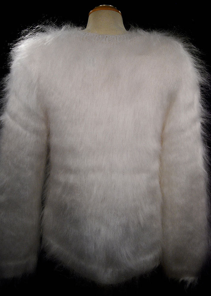 Woman's Hand-Knit Mohair Pullover Sweaters