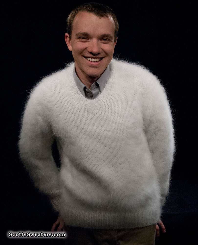 Mens Angora Sweater