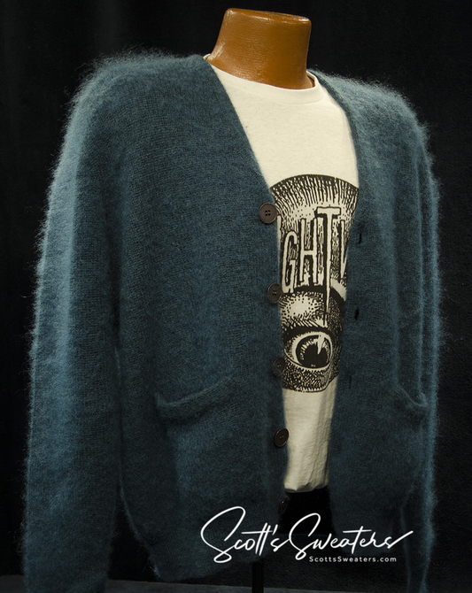 mohair cardigan mens