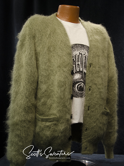 60s mohair cardigan カートコバーン カート・コバーンのセーター - ヴィンテージ感あふれるメンズ