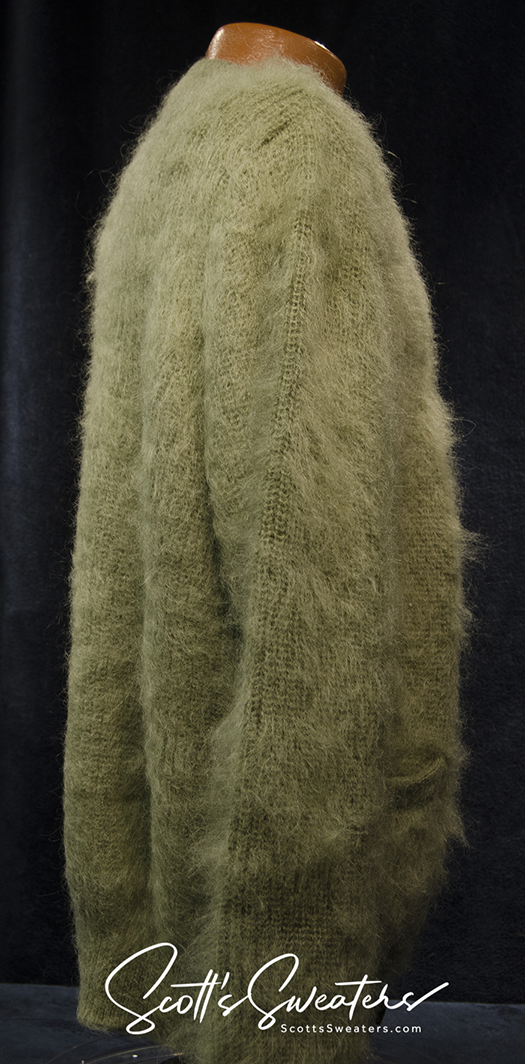 Kurt Cobain sweater Mohair cardigan