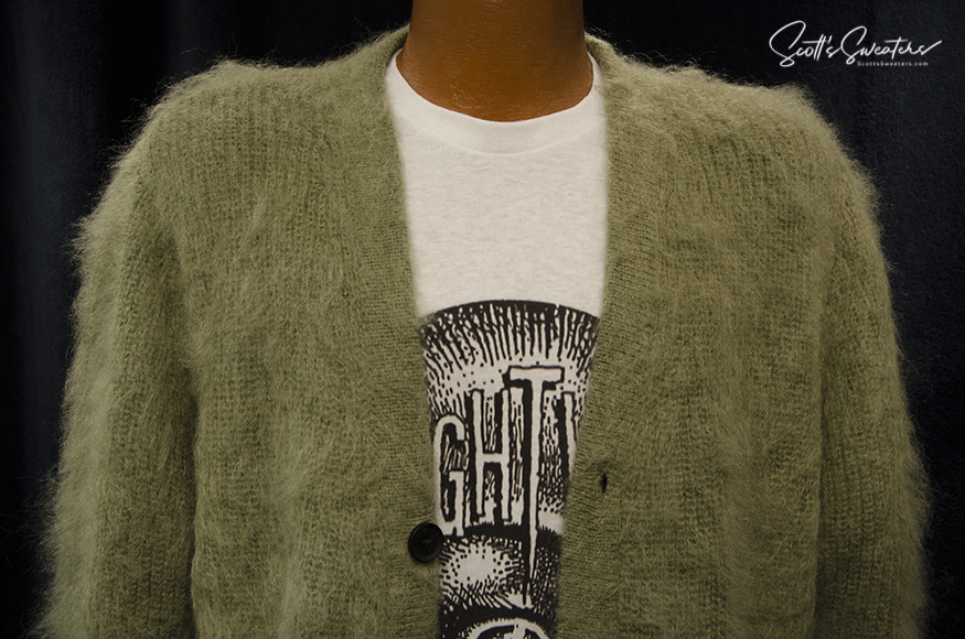 Kurt Cobain sweater Mohair cardigan