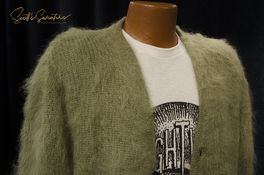 Kurt Cobain sweater Mohair cardigan