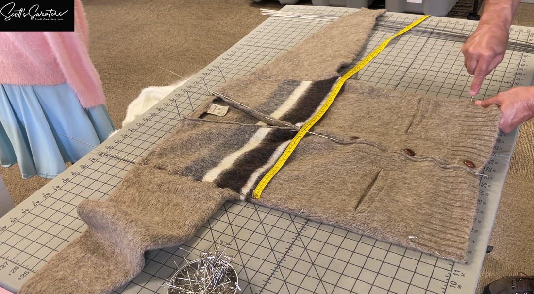 Resizing or Blocking a sweater