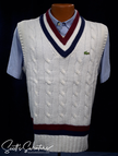 Men's Izod sweater vest for tennis by Izod Lacoste 
