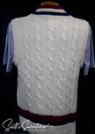 Men's Izod sweater vest for tennis by Izod Lacoste 