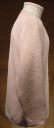 Woman's pink angora-lambs-wool crewneck sweater by The Limited in small size