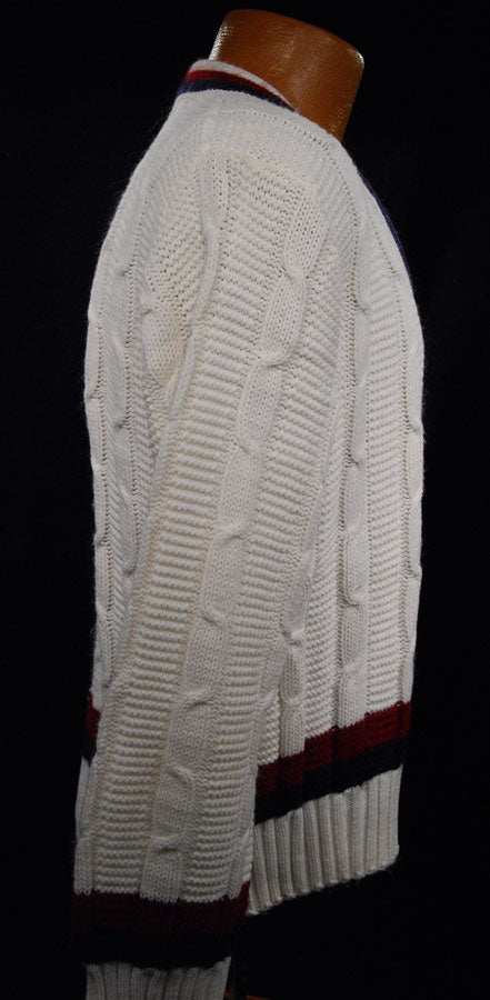 Classic Retro Tennis Sweater