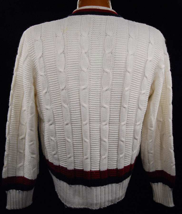 Classic Retro Tennis Sweater