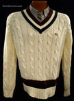 IZOD Tennis Sweater retro classic