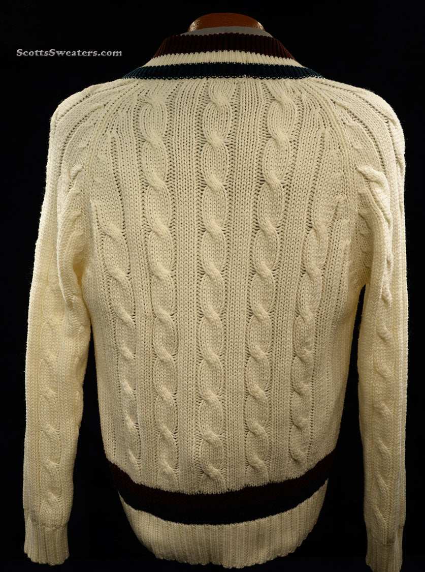 IZOD Tennis Sweater retro classic