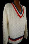 IZOD Sweater Men's retro tennis sweater classic