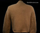 Woman's Angora Shrug cardigan sweater by Moda International for Victoria Secrets, soft open-front cropped three-quarter sleeve design