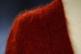Woman's Angora Shrug cardigan sweater by Victoria Secrets, soft open-front cropped design